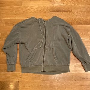 American Eagle Oversized Zip Up